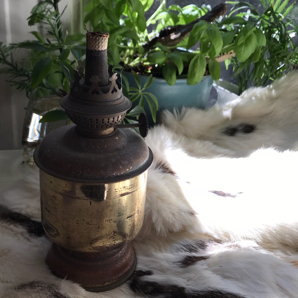 Vintage Dutch Brass Ship Lamp - Picture 4 of 4